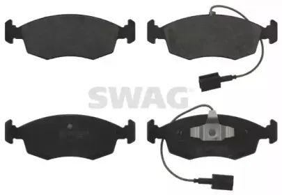 Комплект тормозных колодок, дисковый тормоз SWAG купить